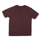 CARHARTT Mens Maroon Pocket T-Shirt L Short Sleeve Crew Neck Cotton Blend