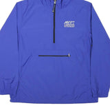 CHARLES RIVER Mens Blue Nylon Pullover Jacket M Gymnastics Academy Printed
