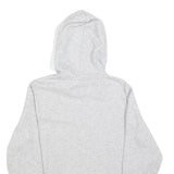 PUMA Womens Grey Hoodie UK 14 Cotton Blend Pullover Casual Sportswear