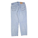 LEVI'S 505 Mens Jeans Blue Regular Straight Denim Light W36 L30 Classic Fit Zip
