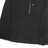 NAUTICA Womens Black 2XL Polyester Zip Jacket Plain Casual Lightweight