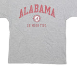 RUSSELL ATHLETIC Mens Grey Alabama Crimson Tide T-Shirt M Short Sleeve Crew Neck