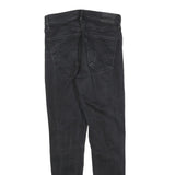 LEVI'S Womens Jeans Black Slim Skinny Denim Medium W29 L30 Zip Closure Classic