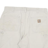 CARHARTT Mens Shorts Beige Casual 3XL W36 Workwear Cotton Blend