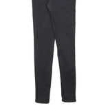 LEVI'S 720 Womens Jeans Black Slim Skinny Denim Medium W28 L32 Classic Fit Zip