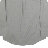 CHAPS RALPH LAUREN Mens Grey & Blue Check Shirt L Classic Button Down Casual