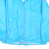 WINDY WEATHER Womens Blue Button Jacket S Polyester Blend Casual Outerwear