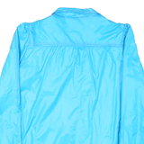 WINDY WEATHER Womens Blue Button Jacket S Polyester Blend Casual Outerwear
