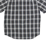 CARHARTT Mens Black & White Check Shirt L Cotton Casual Workwear Button