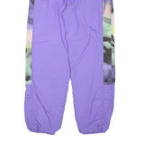 MAGIC Mens Joggers Purple & Multicoloured S W32 L29 Polyester Blend Casual