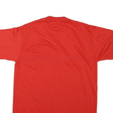 JERZEES Single Stitch Mens Red Armstrong Tires T-Shirt L Short Sleeve Crew Neck