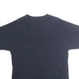CHAMPION Mens Black Graphic T-Shirt L Short Sleeve Crew Neck Cotton Casual