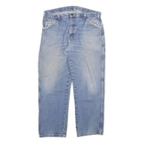DICKIES Mens Regular Fit Blue Denim Rinse Jeans W36 L30 Durable Workwear