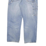 DICKIES Mens Regular Fit Blue Denim Rinse Jeans W36 L30 Durable Workwear