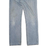 LEVI'S 501 Mens Jeans Blue Regular Straight Denim Light W36 L34 Classic Zip