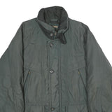 SYMPATEK Mens Black XL Polyester Jacket Zip Closure Classic Regular Fit Plain