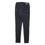 LEVI'S Womens Jeans Blue Slim Skinny Denim Medium W24 L29 Stretch Zip Fastening