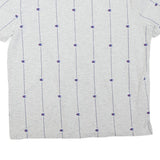 CHAMPION Mens Grey Graphic T-Shirt M Short Sleeve Crew Neck Cotton Blend Casual