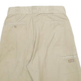 DICKIES Mens Shorts Beige Casual Regular M W32 Polyester Blend Comfortable