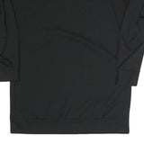 ADIDAS Womens Black Sweatshirt Crew Neck M Lightweight Pullover Casual