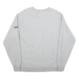 TIMBERLAND Mens Grey Sweatshirt Crew Neck M Cotton Blend Casual Pullover