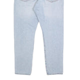 LEVI'S 551Z Mens Jeans Blue Slim Straight Denim Light W34 L29 Classic Fit