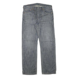 LEVI'S Mens Relaxed Blue Denim Light W36 L33 Casual Zip Jeans