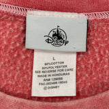 Disney Sweatshirt - Large Pink Cotton Blend