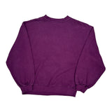 The North Face Sweatshirt - Small Purple Cotton