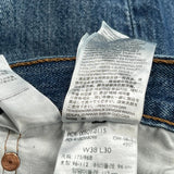501 Levis Jeans - 36W 30L Blue Denim