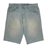 Avirex Denim Shorts - 38W 12L Light Wash Cotton Blend