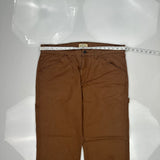 Blue Mountain Carpenter Pants - 39W 30L Brown Cotton
