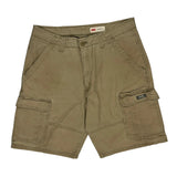 Wrangler Cargo Shorts - 36W 11L Khaki Cotton