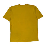 Carhartt T-Shirt - Large Yellow Cotton