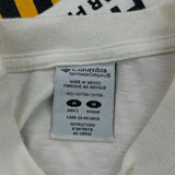 Fish Stories Columbia Graphic T-Shirt - Medium White Cotton