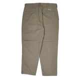 Polo By Ralph Lauren Trousers - 36W 28L Beige Cotton
