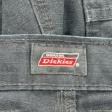 Dickies Cargo Shorts - 32W 9L Black Cotton Blend