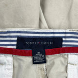 Tommy Hilfiger Chino Shorts - 36W 10L Beige Cotton