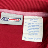 Reebok Sweatshirt - XL Red Cotton Blend