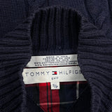 Tommy Hilfiger Zip Up - Small Navy Cotton Blend