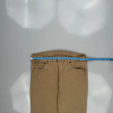 501 Levis Jeans - 36W 30L Beige Cotton