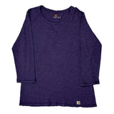 Carhartt Long Sleeve T-Shirt - Medium Purple Cotton