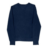 Tommy Hilfiger Argyle Jumper - XS Grey Cotton