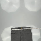 Carhartt Cargo Pants - 34W 32L Gray Cotton