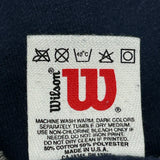 90'S Blank Made In USA Wilson Sweatshirt - 2XL Blue Cotton Blend