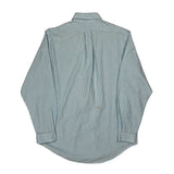 Ralph Lauren Striped Shirt - Large Blue Cotton