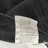 Dickies Double Knee Carpenter Trousers - 32W 30L Black Cotton