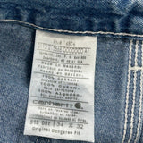 Carhartt Carpenter Jeans - 33W 32L Blue Cotton