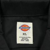 Dickies Short Sleeve Shirt - XL Black Cotton