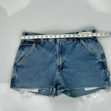 Carhartt Denim Shorts - 34W UK 16 Blue Cotton
